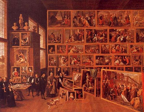 The Archduke Leopold's Gallery,    David Teniers